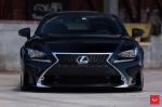 Lexus RC350 F-Sport on Vossen Wheels (VFS2) 2015 года